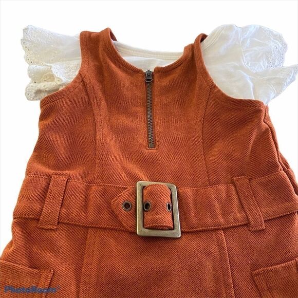Genuine Kids By Oshkosh Rust Jumper & Top 18 Month - Picture 10 of 10